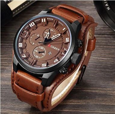 Reloj Curren Cuero