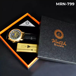 Estilo y funcionalidad se encuentran en el nuevo Reloj Caballero Moderno con Encendedor de Cigarrillos. Perfecto para quienes valoran el lujo y la practicidad, este reloj no solo complementa tu look con elegancia, sino que también ofrece la conveniencia de tener un encendedor de cigarrillos integrado. Ideal para quienes aprecian lo mejor en cada detalle de la vida